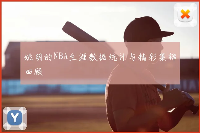 姚明的NBA生涯数据统计与精彩集锦回顾